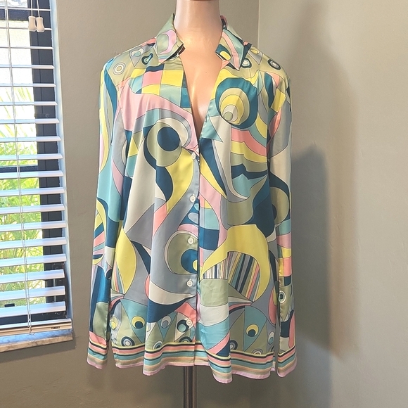 NWOT Show Me Your MuMu Early Riser Comfy Pajama Top Women Small - Picture 4 of 12